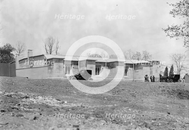 Saint Thomas P.E. Church - Ground Story, 1915. Creator: Harris & Ewing.