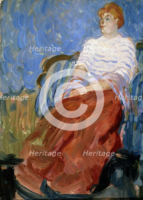 'Portrait of Suzanne Dufy', 1904.  Artist: Raoul Dufy