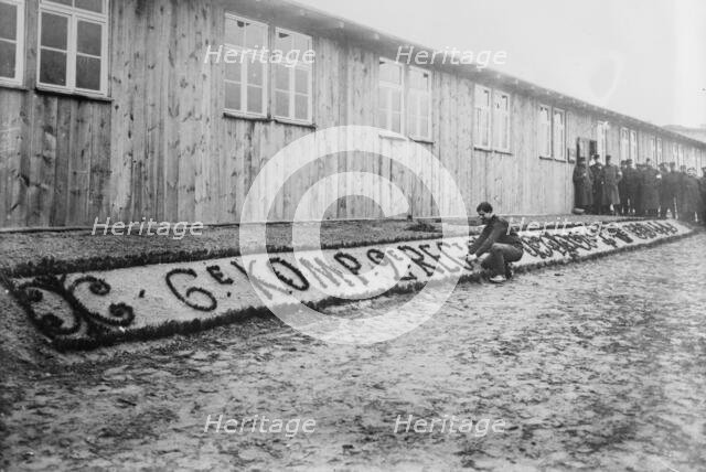 French gardener, Prison camp, Zossen, 24 Feb 1915. Creator: Bain News Service.