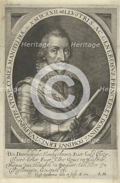 Portrait of Graf Peter Ernst II von Mansfeld (1580-1626), 1622.