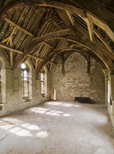 The Hall at Stokesay Castle, Shropshire, c1997-c2016. Artist: James O Davies.