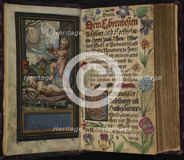 Illustrated manuscript, 1603 with 1613-1616 additions.  Creator: Unknown.