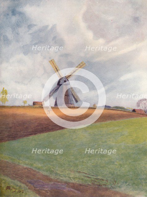 'Shiremark Mill, Capel', 1912, (1914). Artist: James S Ogilvy.