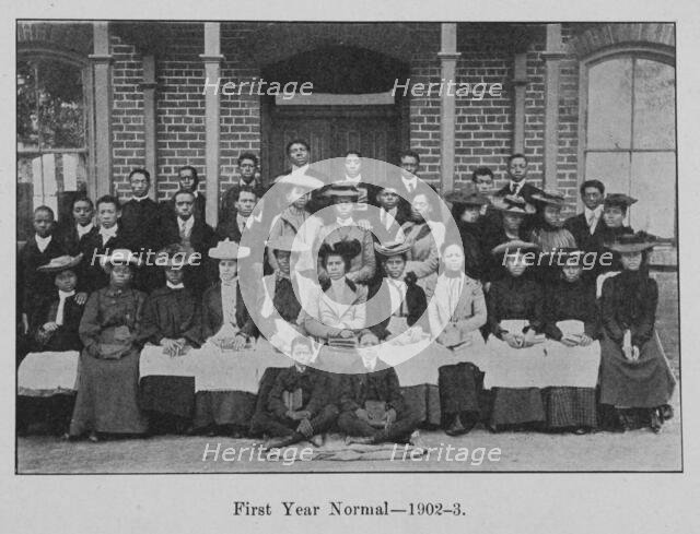 First year Normal- 1902-3, 1903. Creator: Unknown.