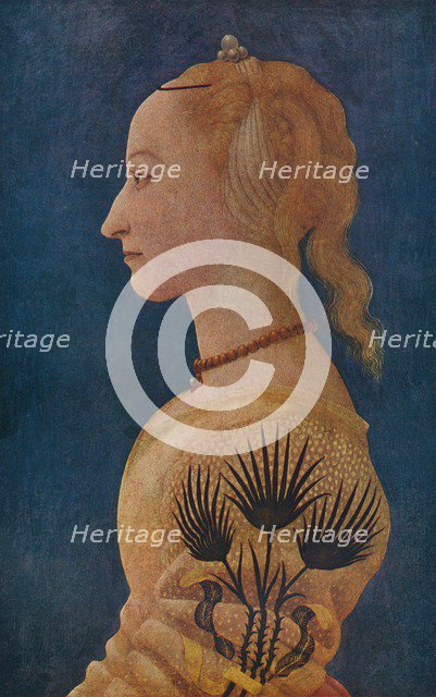 'Portrait of a Lady', c1465. Artist: Alesso Baldovinetti.