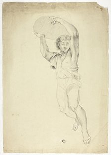 Boy Carrying Weight, n.d. Creator: Unknown.