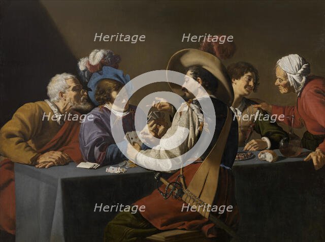 The Card Players. Creator: Theodoor Rombouts.