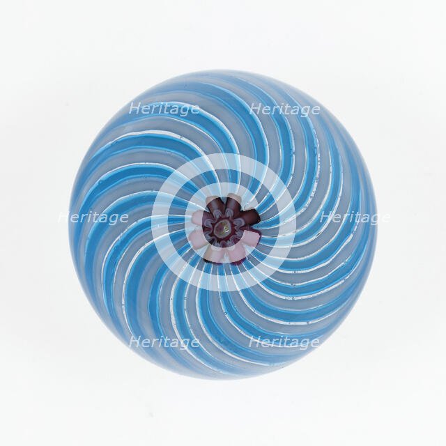 Paperweight, Clichy, c. 1845-60. Creator: Clichy Glassworks.