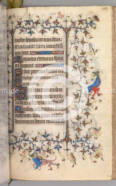 Hours of Charles the Noble, King of Navarre (1361-1425): fol. 246r, Text, c. 1405. Creator: Master of the Brussels Initials and Associates (French).
