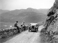 Jowett of W Jowett competing in the Scottish Light Car Trial, 1922. Artist: Bill Brunell.