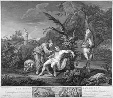 'The Good Samaritan', 1772. Artist: Simon François Ravenet