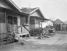 Mexican quarter of Los Angeles, California, 1936. Creator: Dorothea Lange.