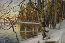 Winter Sun, 1909. Creator: Victor Westerholm.