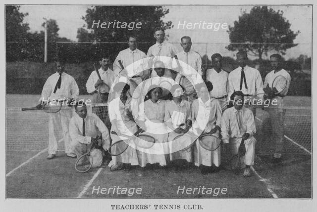 Teacher's Tennis Club, 1915. Creator: Unknown.