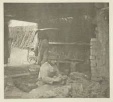 Brickmaking (Norfolk), c. 1883/87, printed 1888. Creator: Peter Henry Emerson.