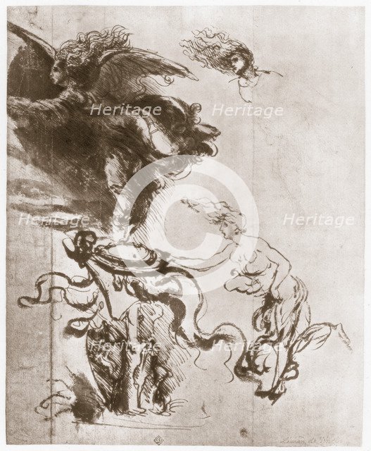 'Allegory of Fortuna', c1483. Artist: Leonardo da Vinci