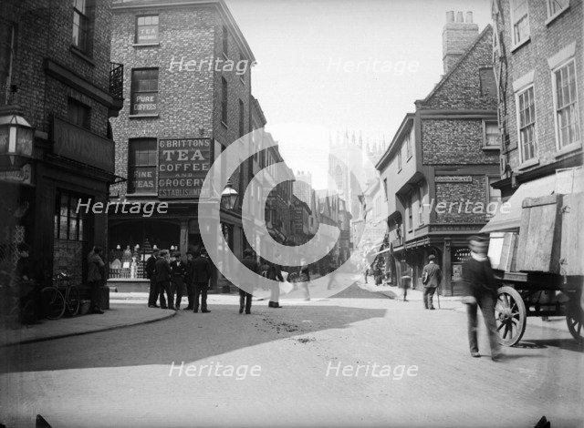 College Street, York, Yorkshire. Artist: Alfred Newton & Sons
