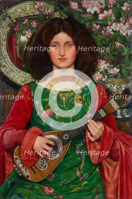 Musica (Melody), 1895-1897. Creator: Kate Elizabeth Bunce.