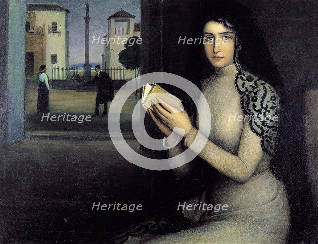 Nieves. Artist: Romero de Torres, Julio (1874-1930)