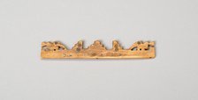 Balance-Beam Scale with Cut-Out Bird and Step Motifs, A.D. 500/1400. Creator: Unknown.