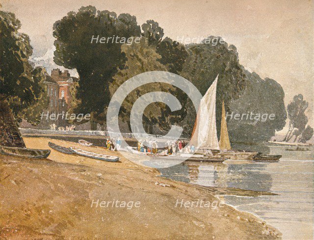 'Twickenham', c1808. Artist: John Sell Cotman.