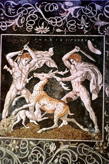 'The Deer Hunt', 4th century BC.  Artist: Anon