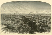 'Boston, from Mount Bowdoin', 1874.  Creator: W. Roberts.