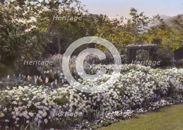 "Glen Oaks," James Hobart Moore house, East Valley Road, Montecito, California, 1917. Creator: Frances Benjamin Johnston.