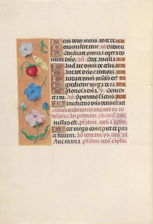 Hours of Queen Isabella the Catholic, Queen of Spain: Fol. 164v, c. 1500. Creator: Master of the First Prayerbook of Maximillian (Flemish, c. 1444-1519); Associates, and.