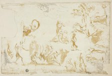 Sketches of Mythological Subjects, n.d. Creator: Giovanni Battista Cipriani.