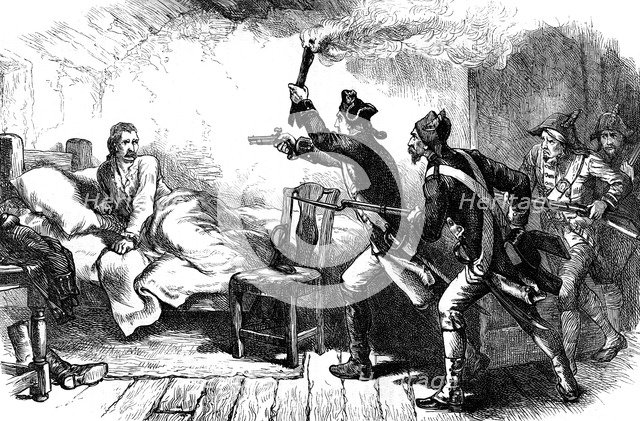 Arrest of General Richard Prescott, 1777 (c1880). Artist: Unknown