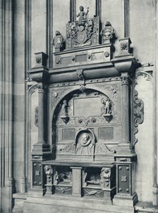 'Provost Murray's Tomb (1624) at the East End of Chapel', 1926. Artist: Unknown.
