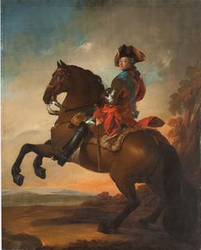 Frederik V on Horseback, 1754. Creator: Carl Gustaf Pilo.