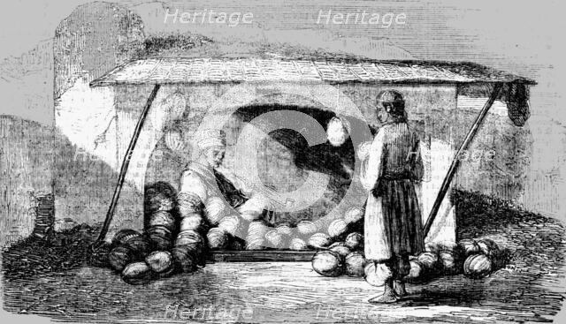 'Wallachian seller of water-melons; Wallachia', 1854. Creator: Unknown.