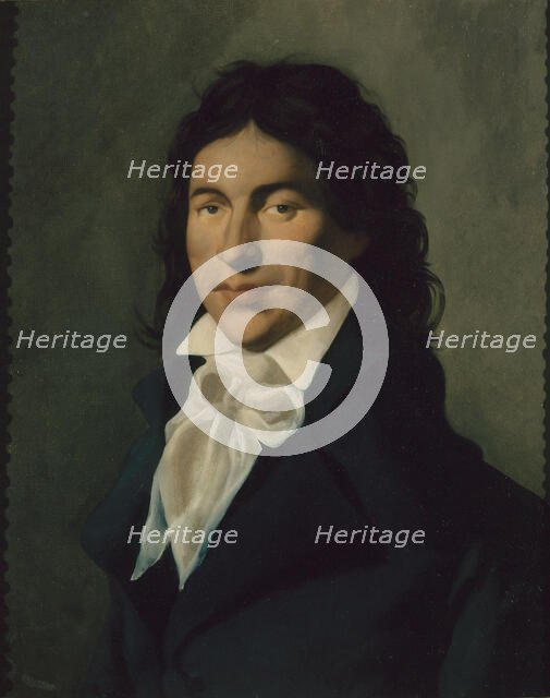 Portrait of Camille Desmoulins (1760-1794), c. 1790. Creator: Anonymous.