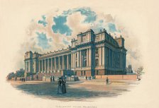 'Parliament House, Melbourne', c1890. Artist: Charles Wilkinson.