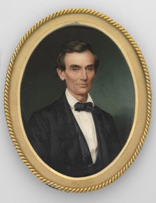 Abraham Lincoln, 1860. Creator: John Henry Brown.