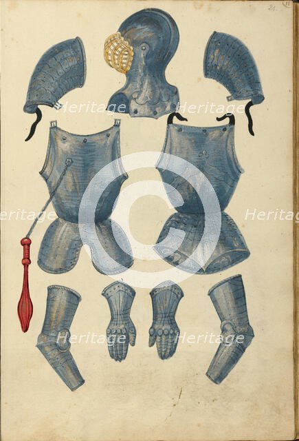 Tournament Armor, about 1560-1570. Creator: Unknown.