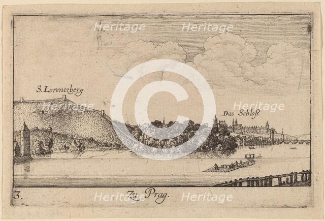 Prague, 1635. Creator: Wenceslaus Hollar.