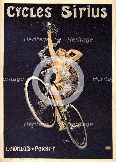 Cycles Sirius, 1899. Artist: Gray (Boulanger), Henri (1858-1924)