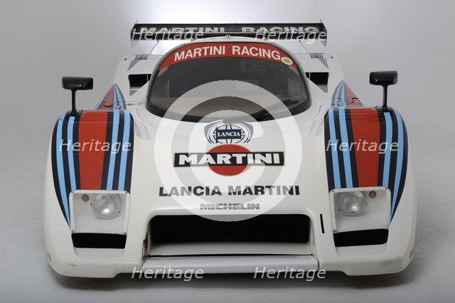 Lancia Martini Le Mans car chasis no 0007 1983. Artist: Simon Clay.