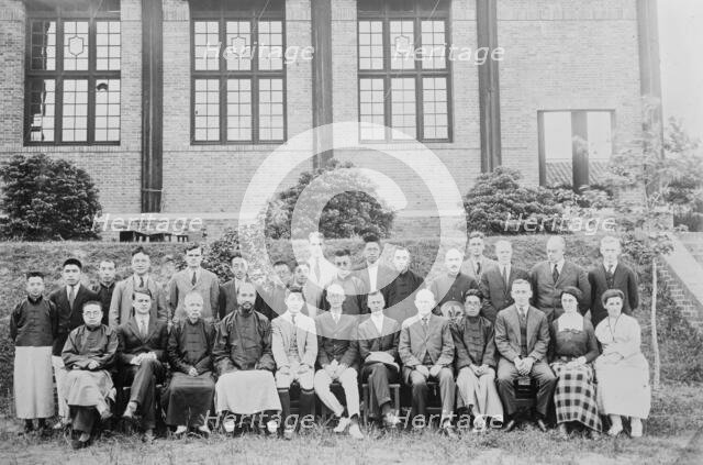 Chang Sha -- Yale-in-China - Faculty, between c1910 and c1915. Creator: Bain News Service.
