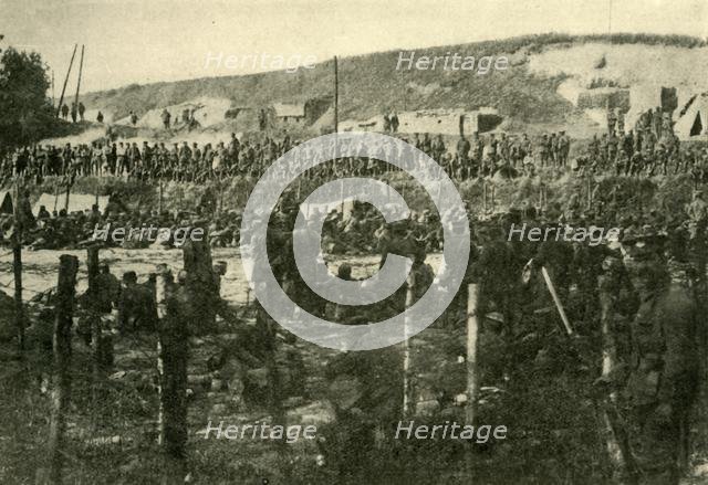 German prisoners of war, northern France, First World War, c1916, (c1920). Creator: Unknown.