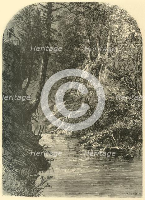 'Wissahickon, near Paper-Mill Bridge', 1874.  Creator: John Filmer.