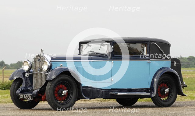 1932 Delage D6 Faux Cabriolet Artist: Unknown.