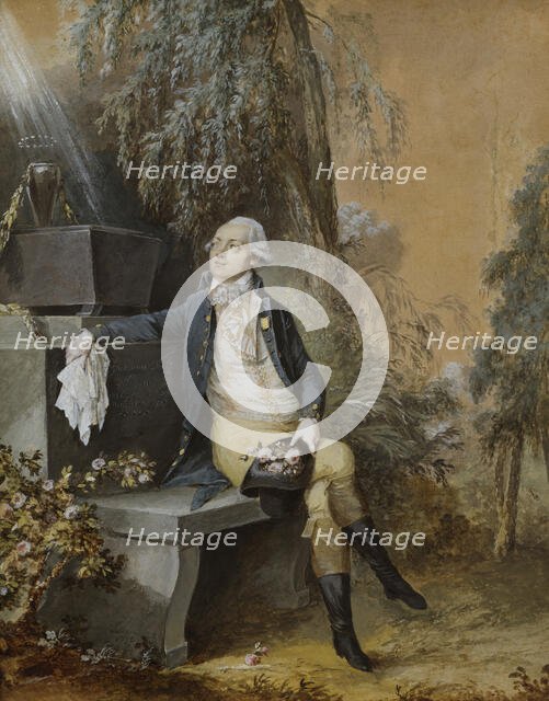 Ambassador Baron Erik Magnus Staal von Holstein (1749-1802), 1792. Creator: Nicolas Lavreince.