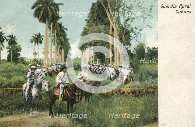 'Guardia Rural Cabana', c1910. Artist: Unknown.