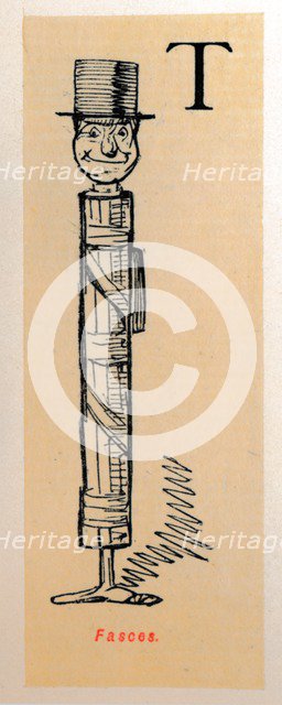 'Fasces', 1852. Artist: John Leech.