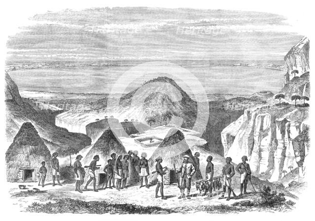 The Abyssinian Expedition: the Shoho Village of Akoo and the Head of Annesley Bay, 1868. Creator: Unknown.