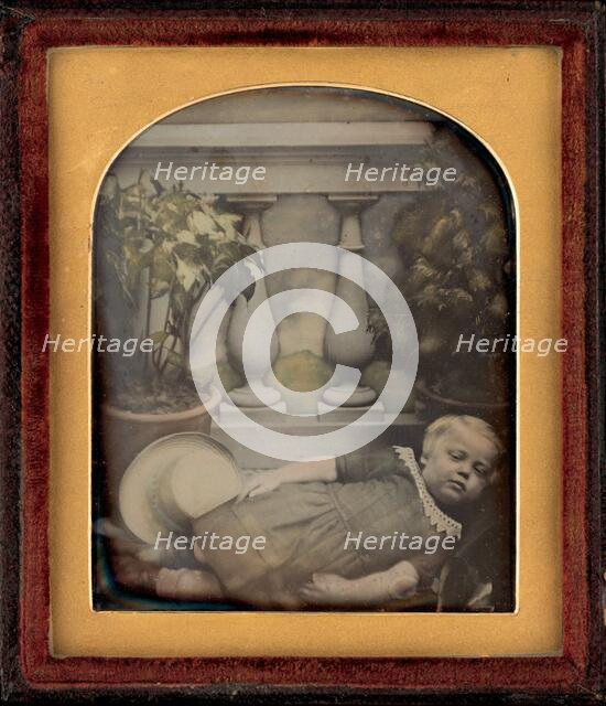 Portrait of a Child, c. 1850. Creator: Unknown.